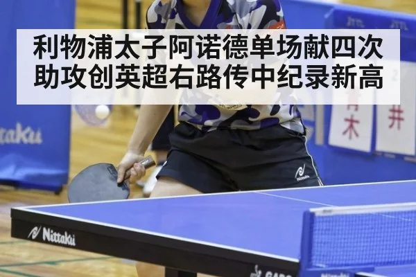 利物浦太子阿诺德单场献四次助攻创英超右路传中纪录新高